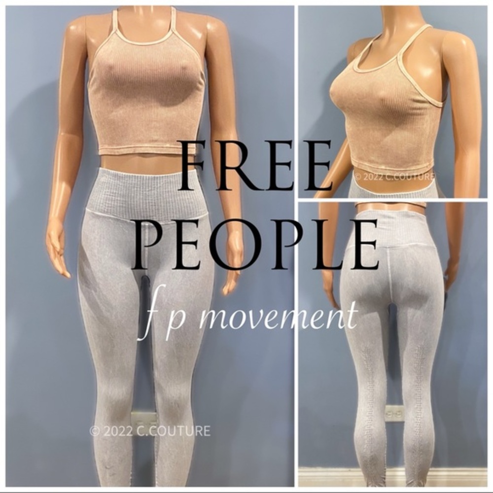 NEW
Free People Good Karma Leggings & happiness runs tank M/L $108